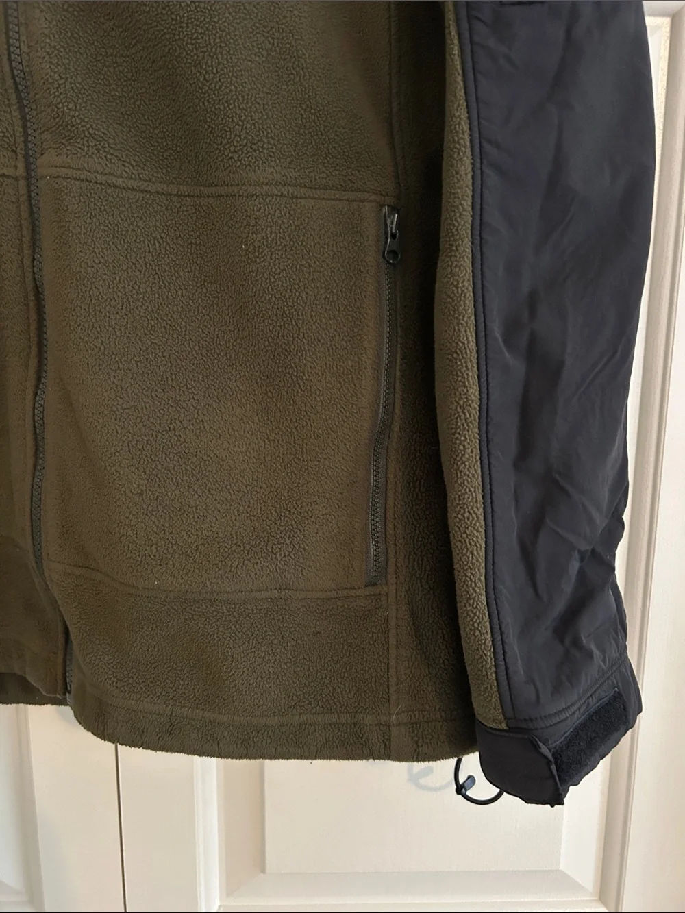Polo by Ralph Lauren Denali Fleece Polartec Jacket Olive and Black, Men’s Size M